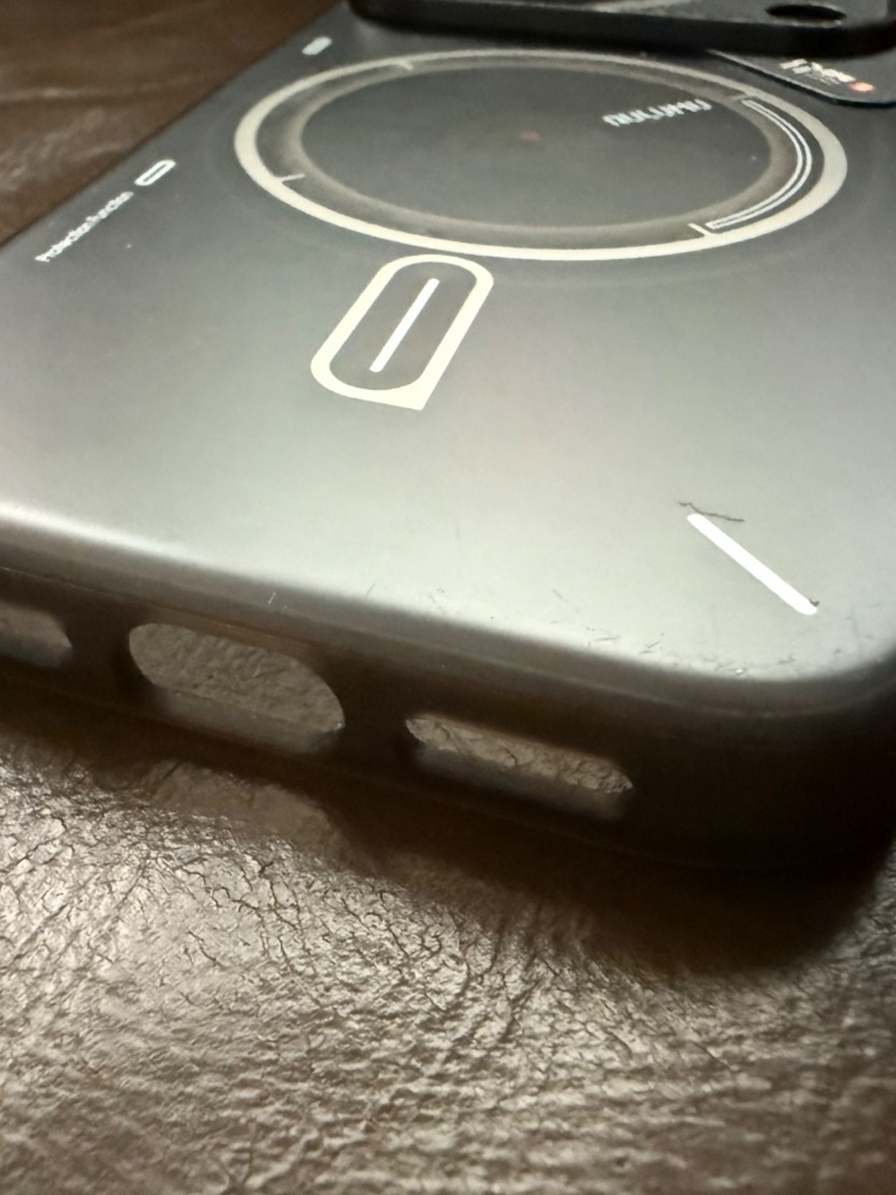 Aulumu A17 Thermal Case - Apple iPhone 17 Pro - Black Gray CoolHyper MagSafe - Picture 7 of 13